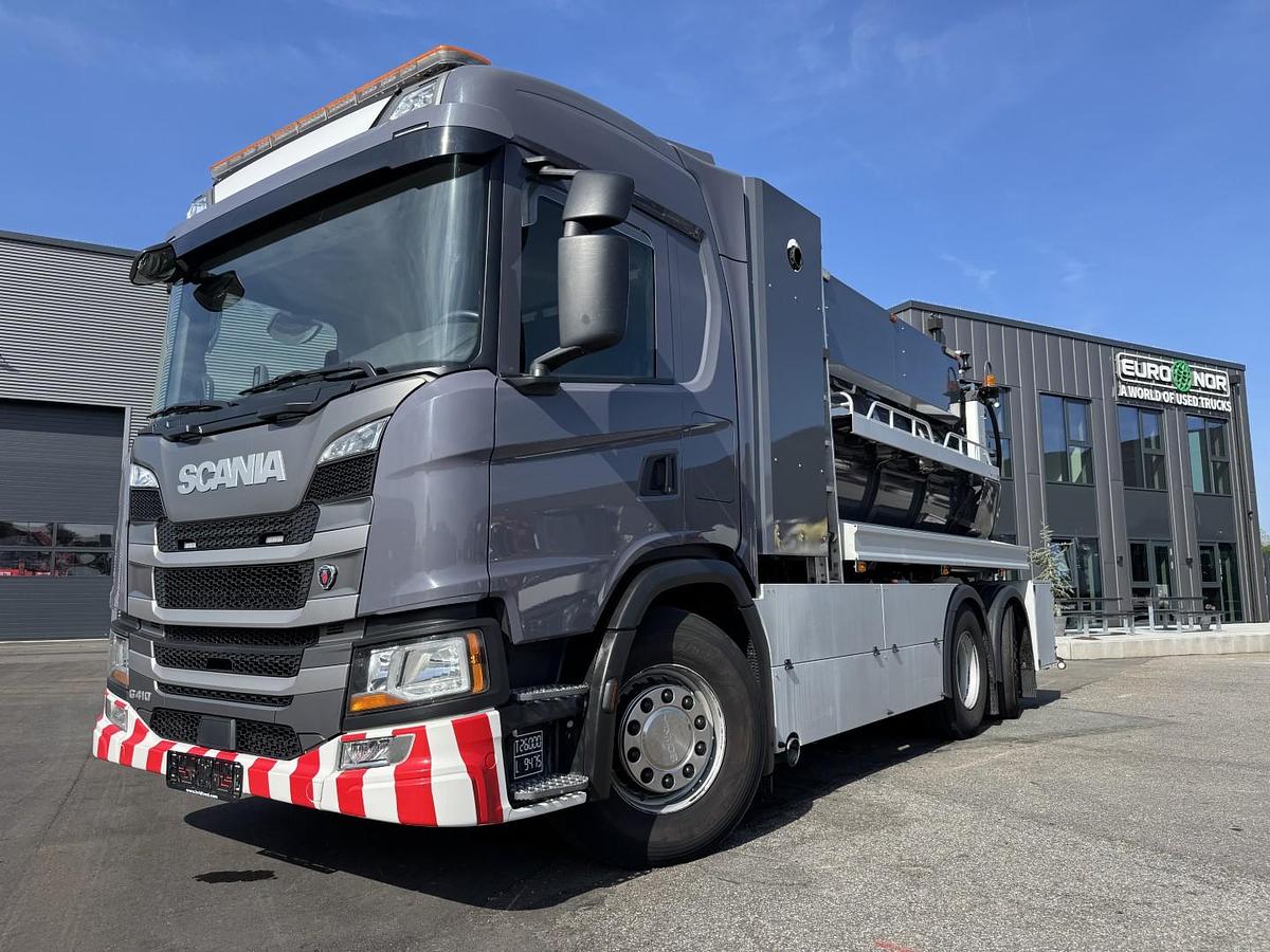 Meget god Scania G410 6x2*4 Bucher Flexline 309