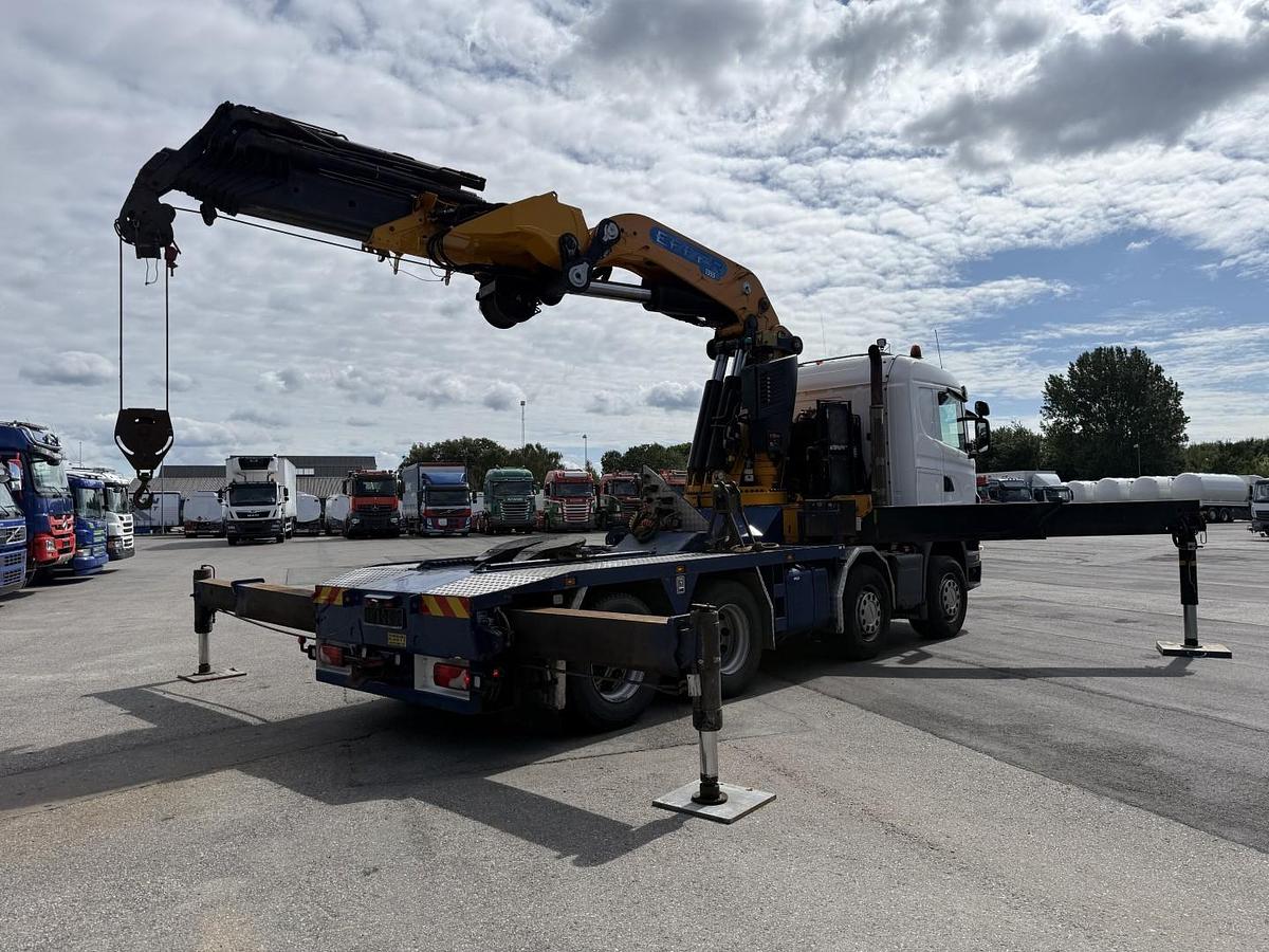 God 2009 Scania R500 8X4 EFFER 1355 8/S m/spil Euro 5