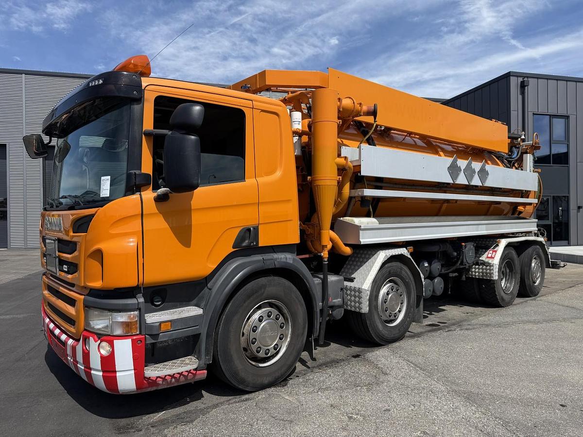 God Scania P380 8x2*6 Hvidtved Larsen Flexline 414