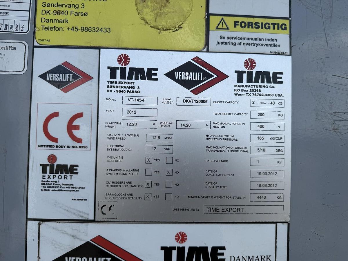 God Mercedes Sprinter 516 CDI Versalift VT-145-F 14,2 m