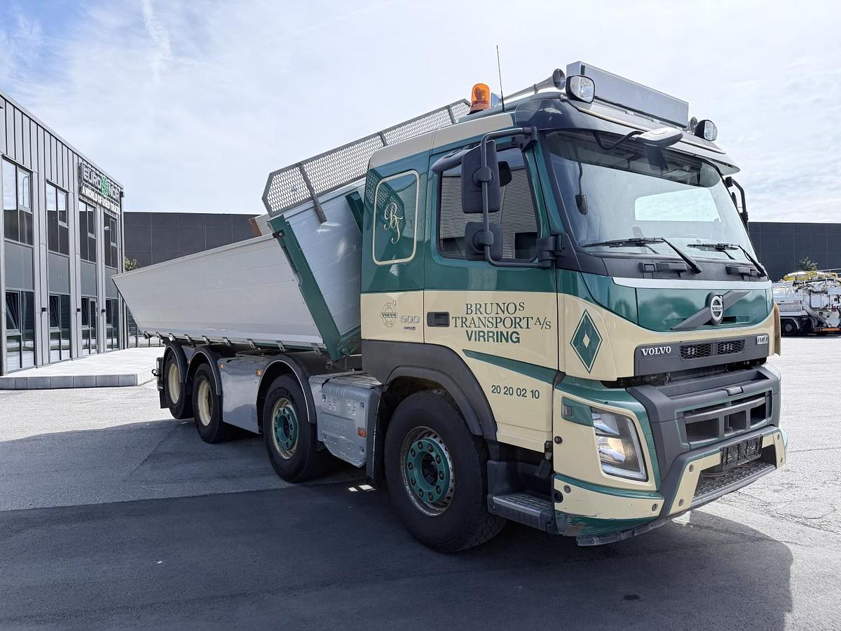 God 2019 Volvo FMX500 8x4 med løftbogie HMF Pendeltip