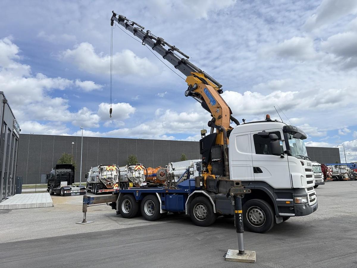 God 2009 Scania R500 8X4 EFFER 1355 8/S m/spil Euro 5