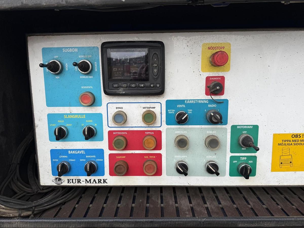 God 2011 Scania P420 6x2*4 Eur-Mark PKI 12.1A Rustfri Euro 5