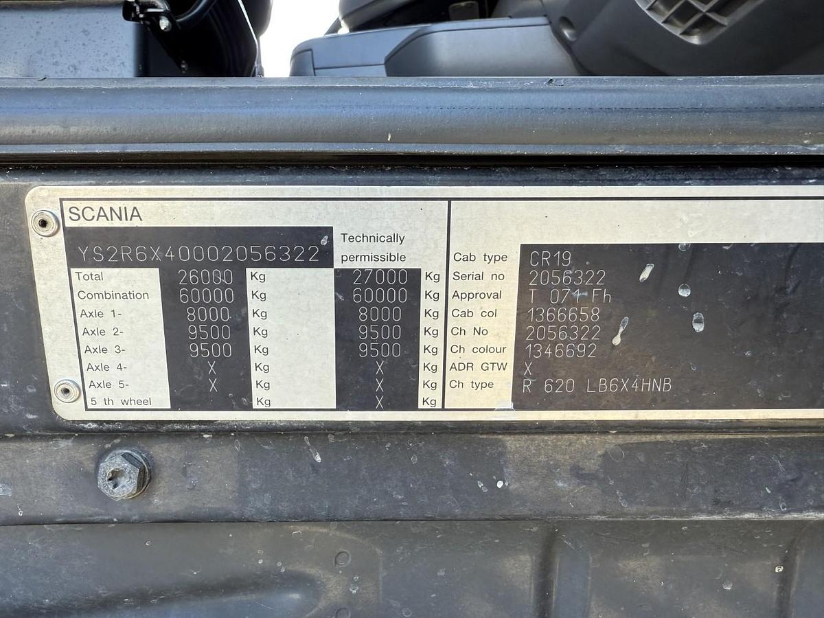 God 2010 Scania R620 6x4 HNB Trætransport