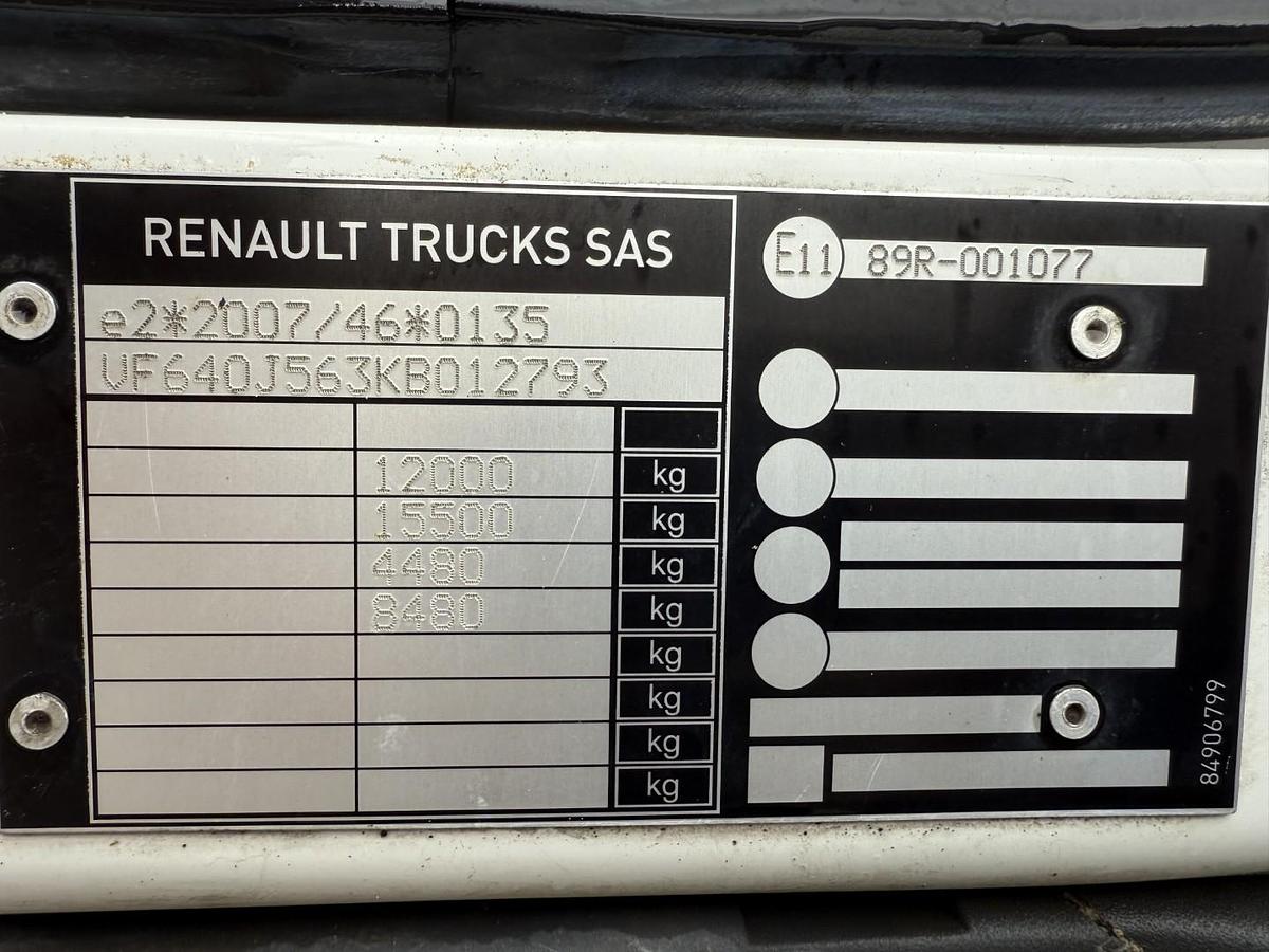 Meget god 2019 Renault D-Serie 240 DTI5  10 m. Lad Euro 6