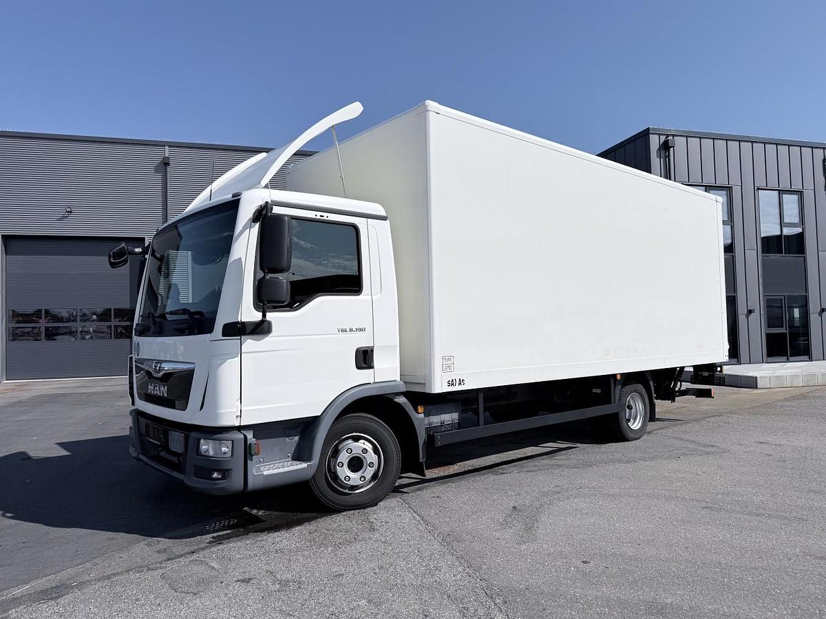 Meget god 2019 MAN TGL 8.190 4x2 6.0 m Euro 6 Lukket Kasse