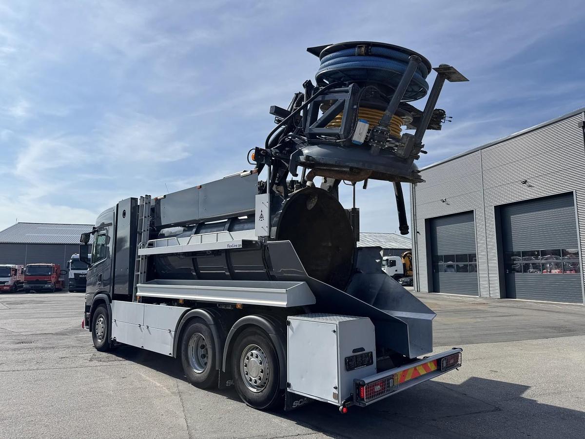 Meget god Scania G410 6x2*4 Bucher Flexline 309