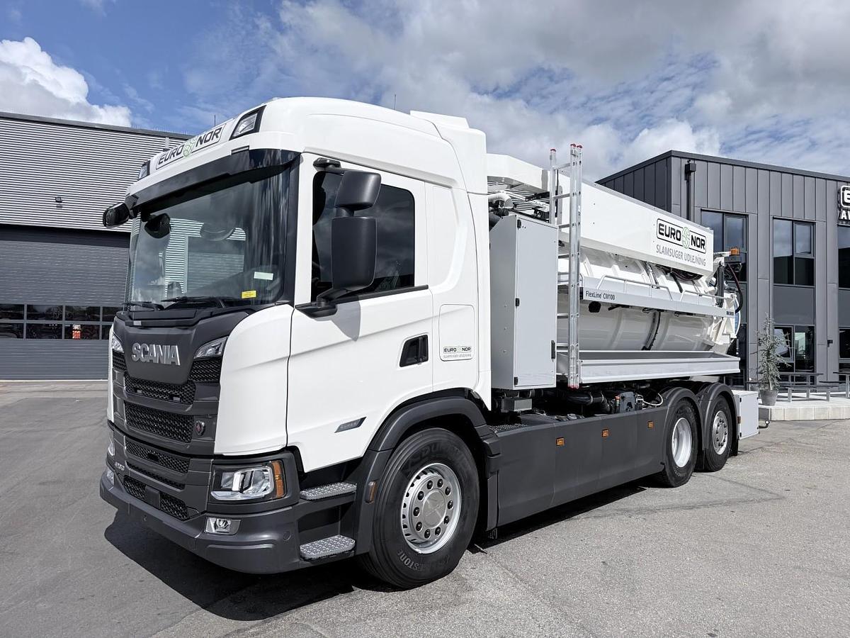 Meget god 2026 Scania G 420 B6x2*4NB Bucher FlexLine CM100