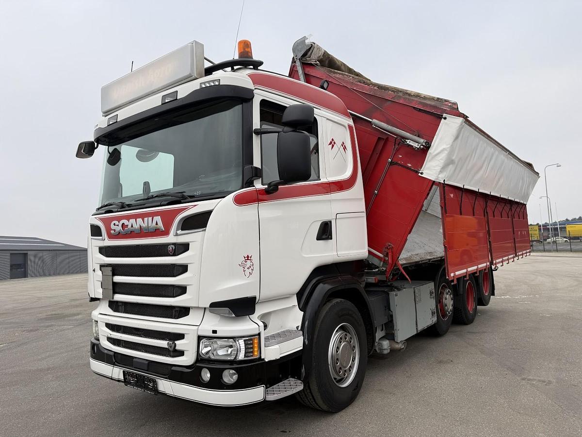 God Scania R520 8x2/4 Euro 6 Tipper med EcoTop