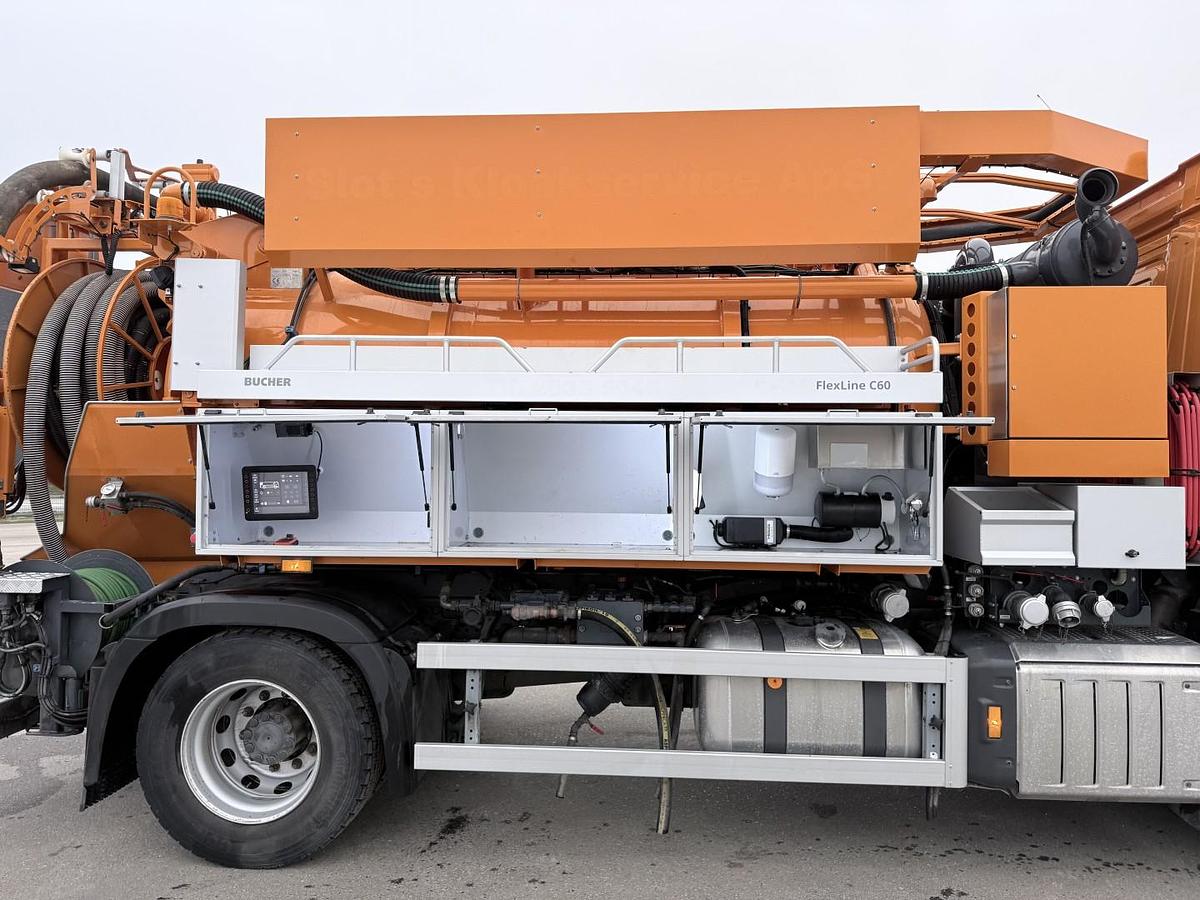 Meget god Mercedes Actros 1833 4x2 Bucher FlexLine C60