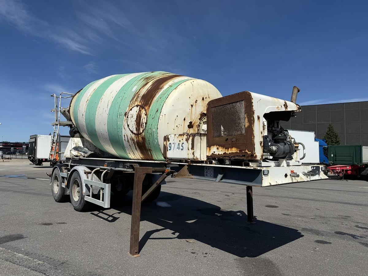 God Le Cinena 12 m2 Baruval 2 akslet Betontrailer