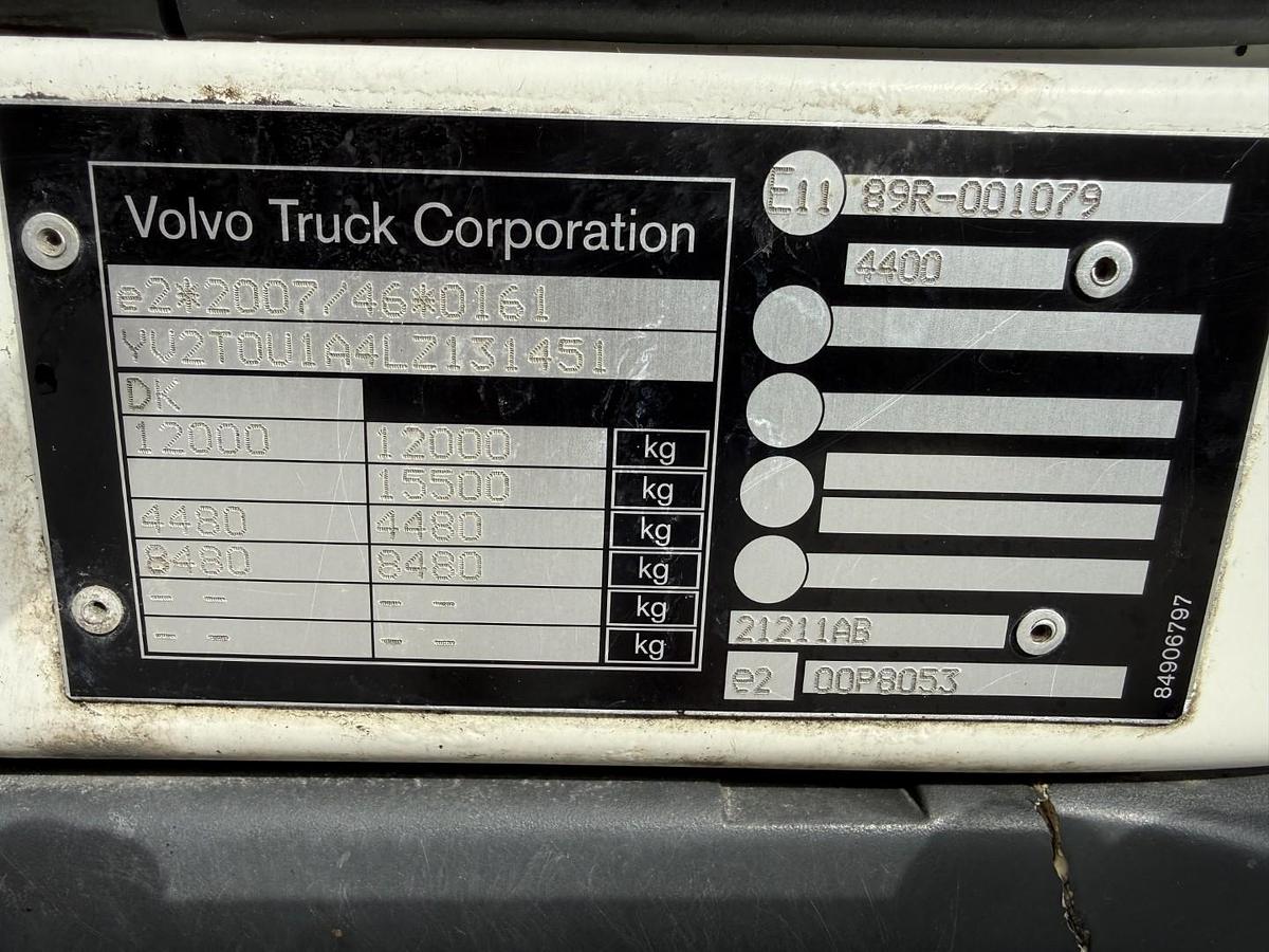God Volvo FL 210  4x2 Lukket kasse Euro 6