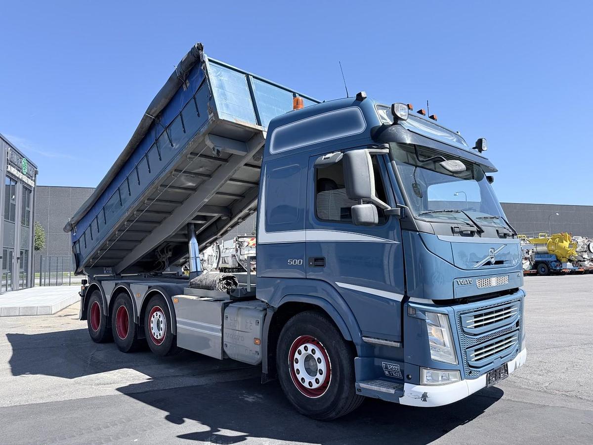 God Volvo FM 500 8x4 Pushertridem Tipbil