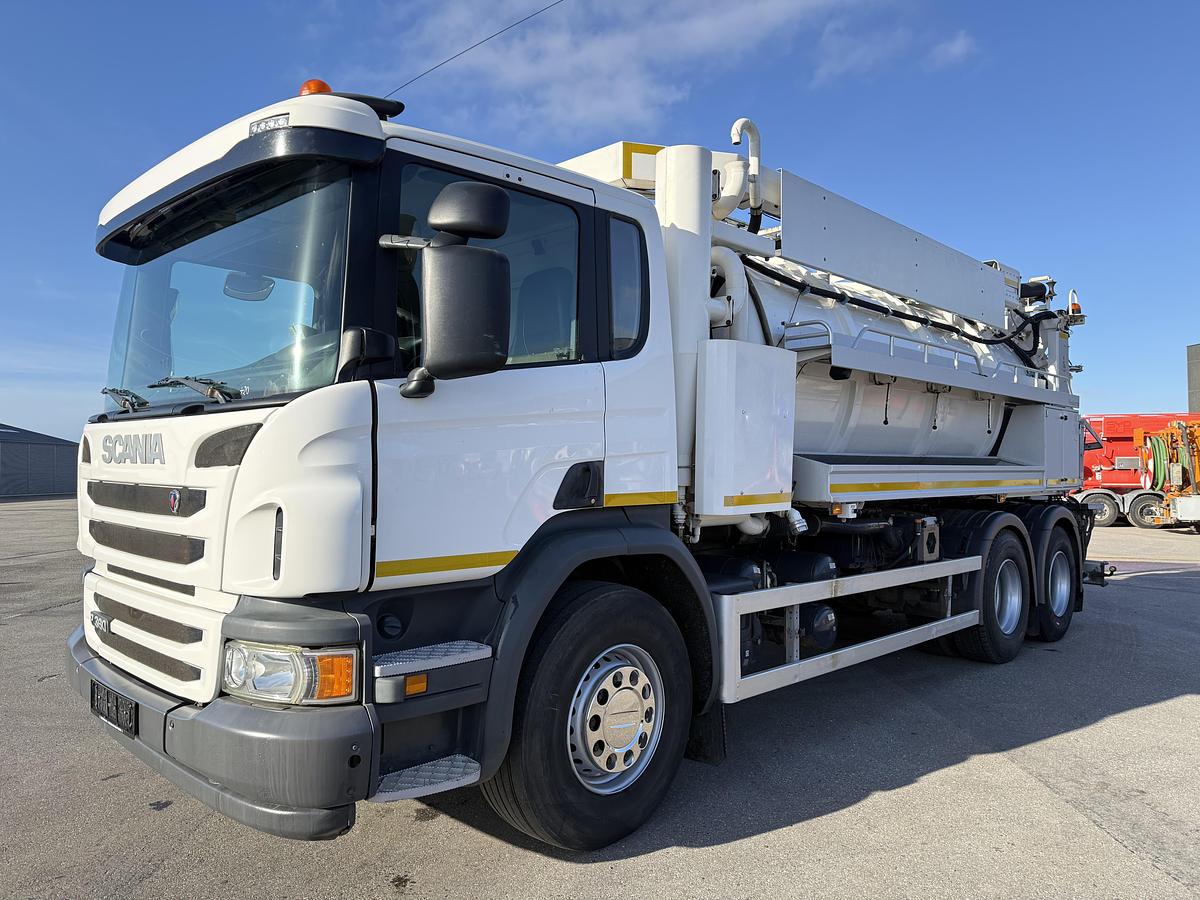 Meget god 2014 Scania P360 6x4 Hvidtved Larsen Flexline 312 Euro 6