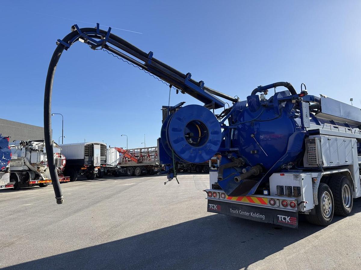 Meget god 2009 Scania P420 8x2*6 Hvidtved Larsen Flexline 414 Euro 5