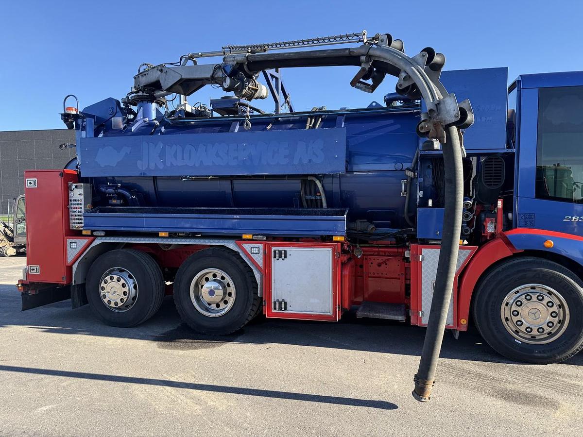 Meget god 2014 Mercedes Econic 2633 6x2*4 Hvidtved Larsen SLP309 Euro 5