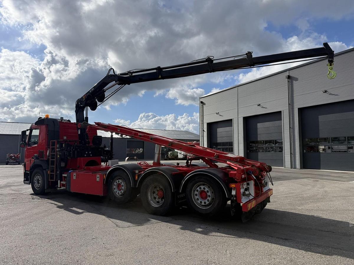 God 2018 Volvo FM500 8x2 Pusher tridem Hiab 099 B3 Radio