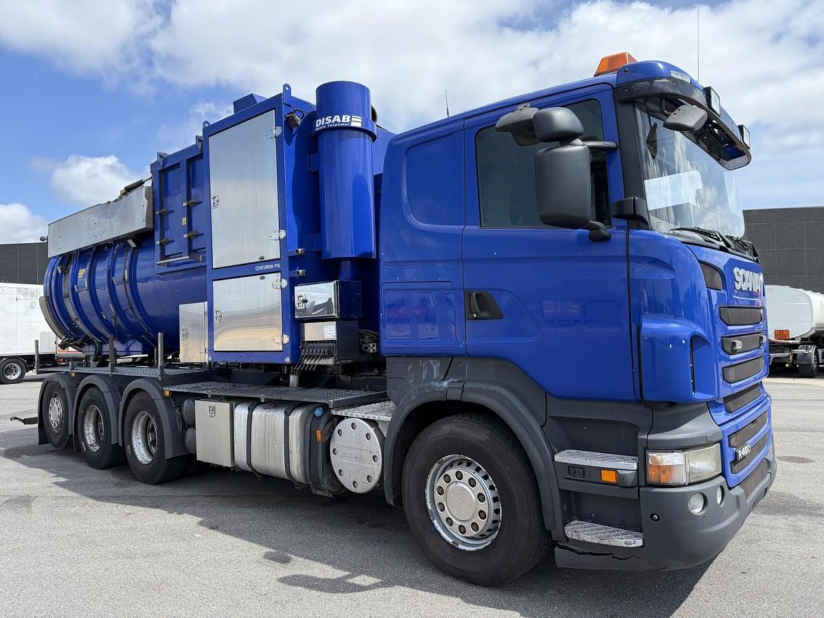 God 2011 Scania R420 8x4*4 Disab Centurion P10 Tørsuger