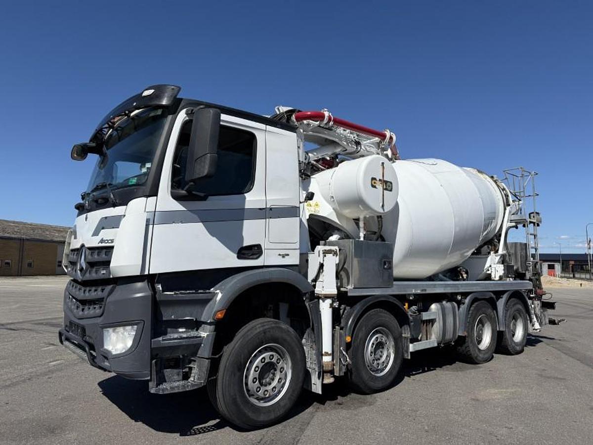 God Mercedes Arocs 3251 8x4 CIFA Magnum MK 28.4 L PUMI