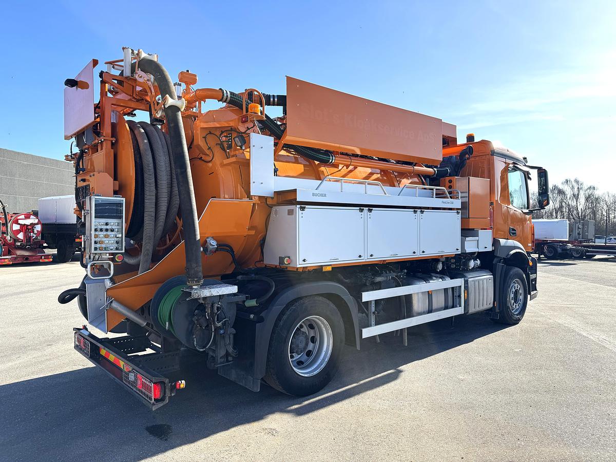 Meget god Mercedes Actros 1833 4x2 Bucher FlexLine C60