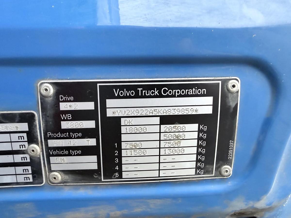 God 2019 Volvo FM370 4x2 Globetrotter Euro 6