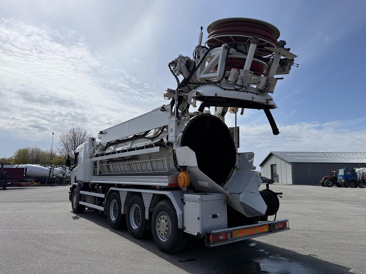 Meget god Scania P450 8x4*4 Hvidtved Larsen FlexLine 412 PED Euro 6