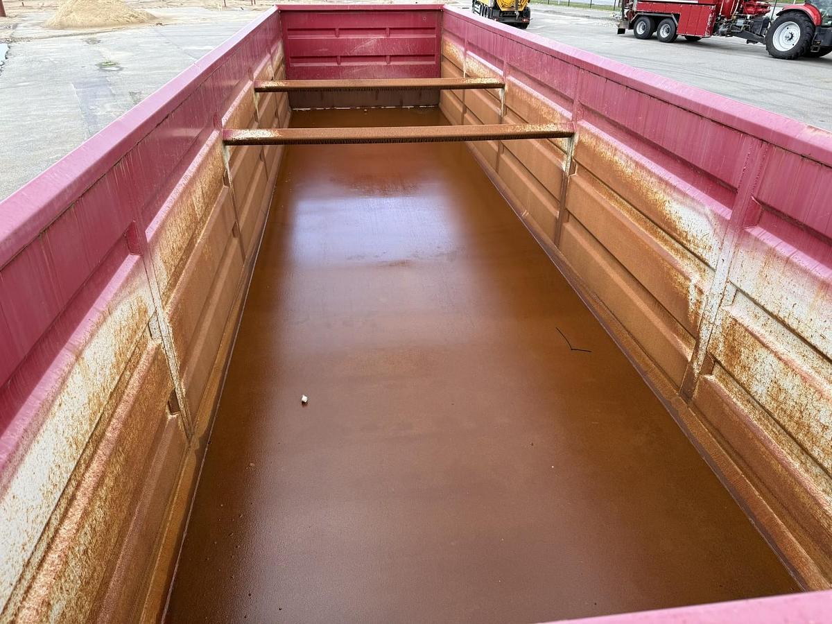 God 2019 LeciTrailer 3 akslet Tip Chassis med 9,4 m Hardox Kasse