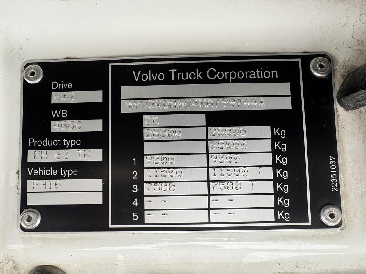 God Volvo FH16/550 6x2*4 HMF 3220K4 Euro 6