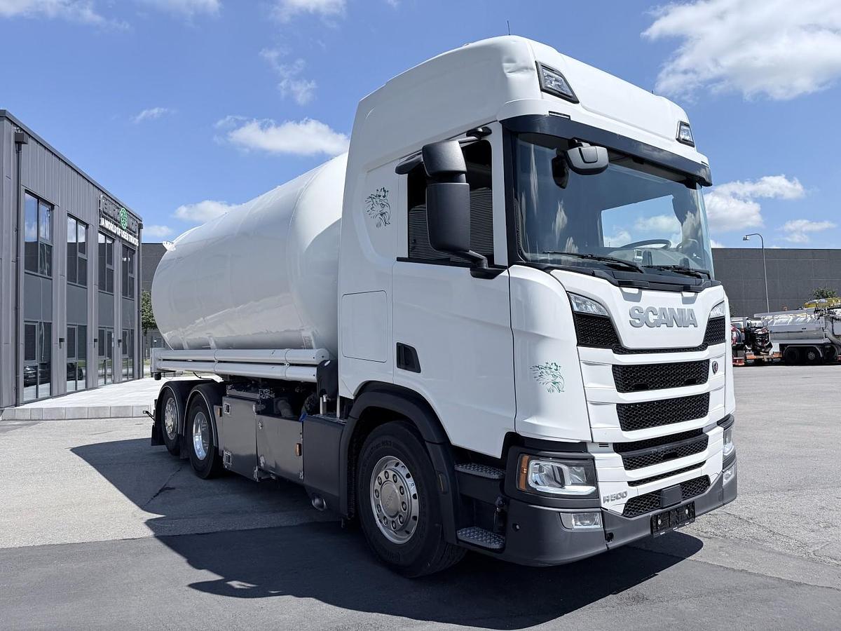 God Scania R500 NGS CR20H 6x2 26 m3 Silo - Kompressor - Retarder