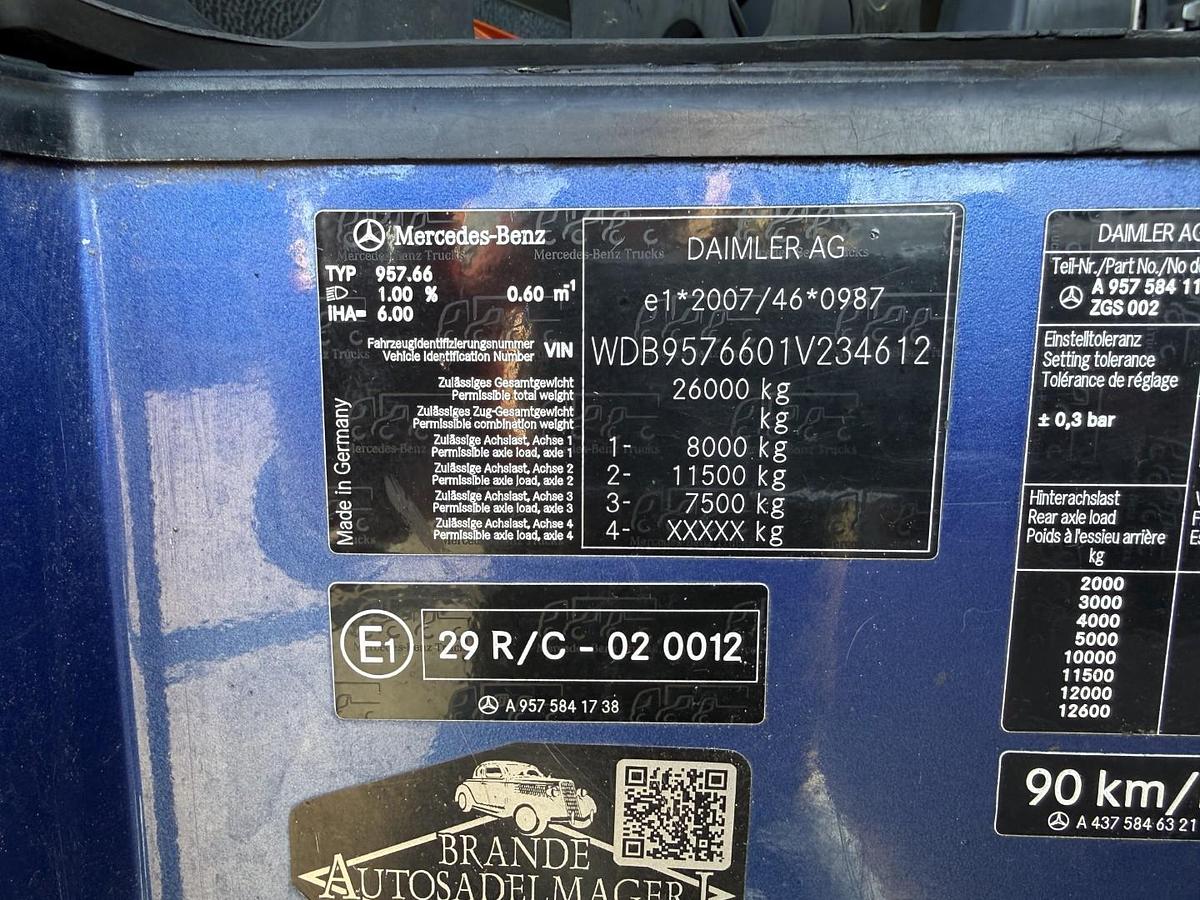 Meget god 2014 Mercedes Econic 2633 6x2*4 Hvidtved Larsen SLP309 Euro 5