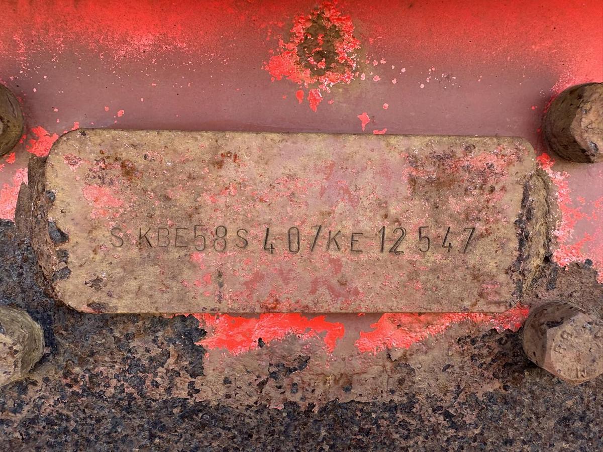 God Kel-Berg / Faymonville 4 akslet Udtræks Maskintrailer