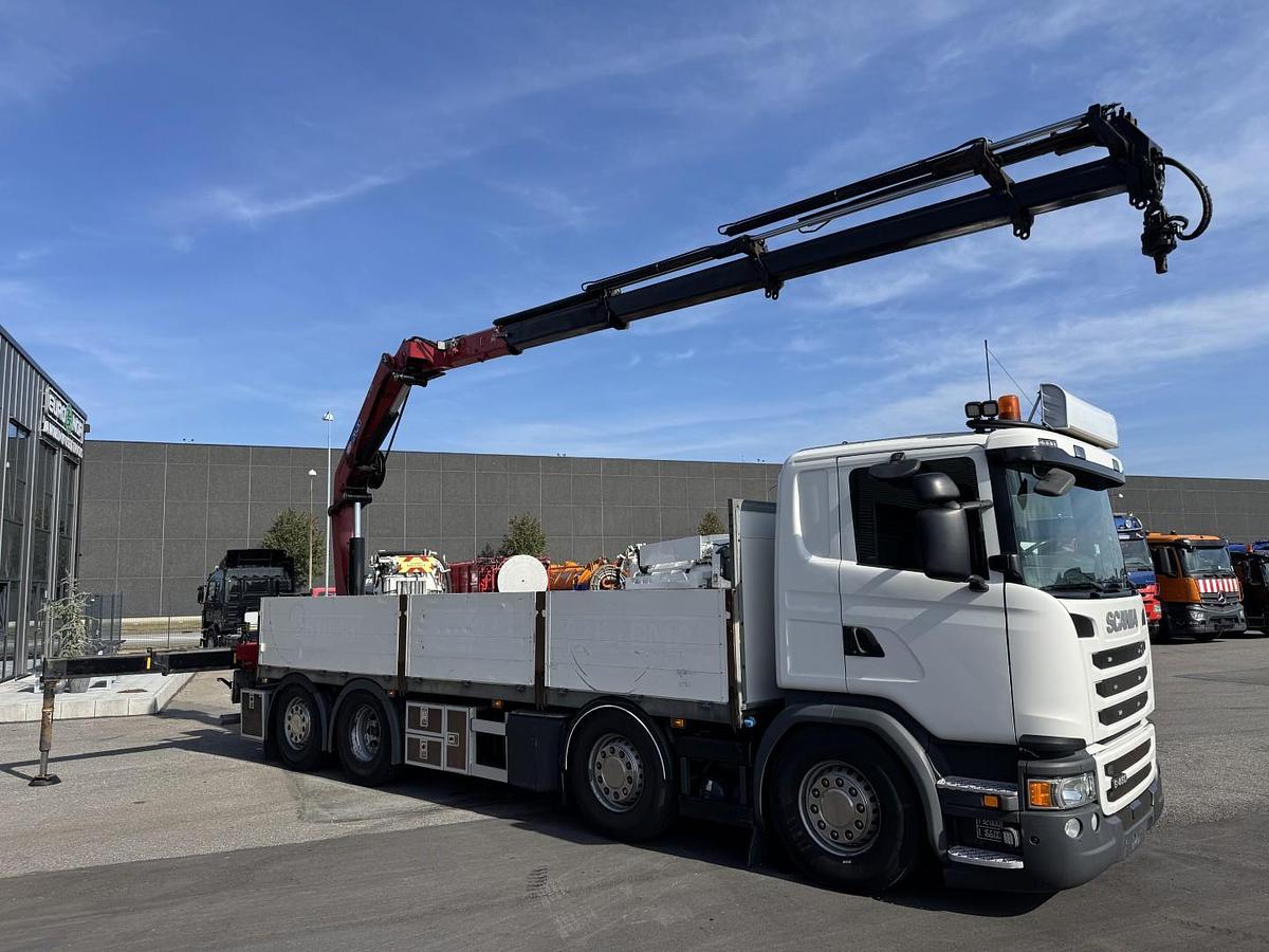 God Scania G450 8x2*6 Euro 6 HMF 2620 K5