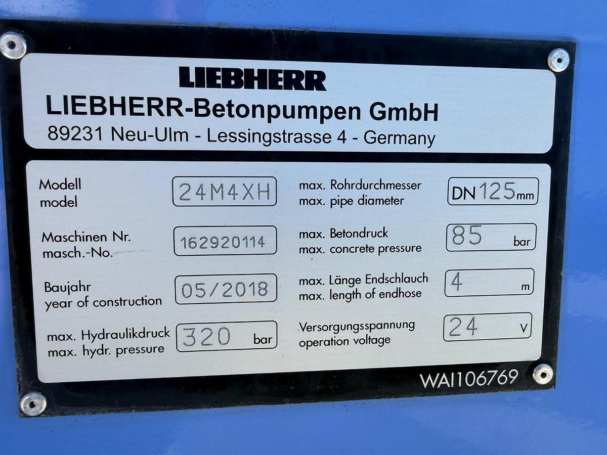 Meget god Scania P410 6x4 Liebherr THP 140 H 24 M4 XH Betonpumpe