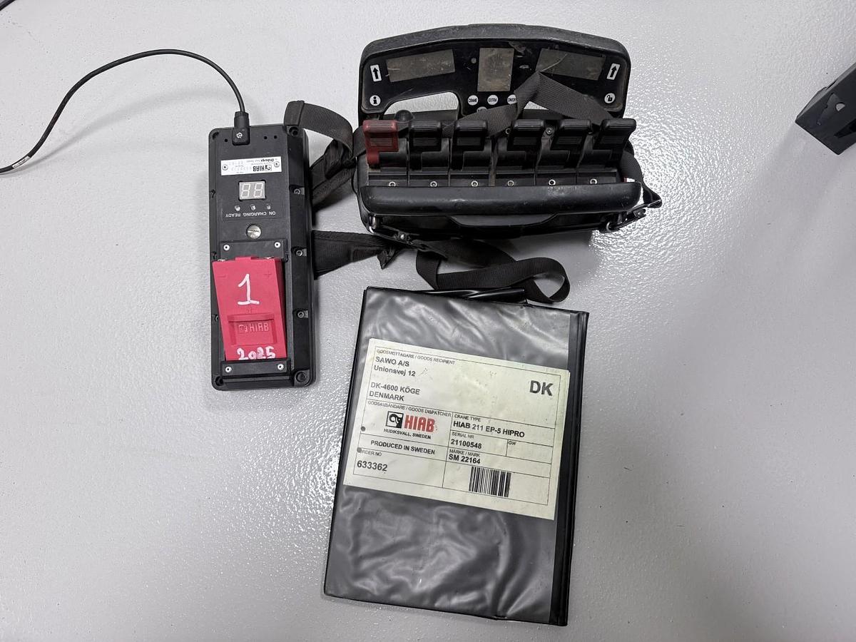 God Hiab 211 EP-5 Hipro Fjernbetjening