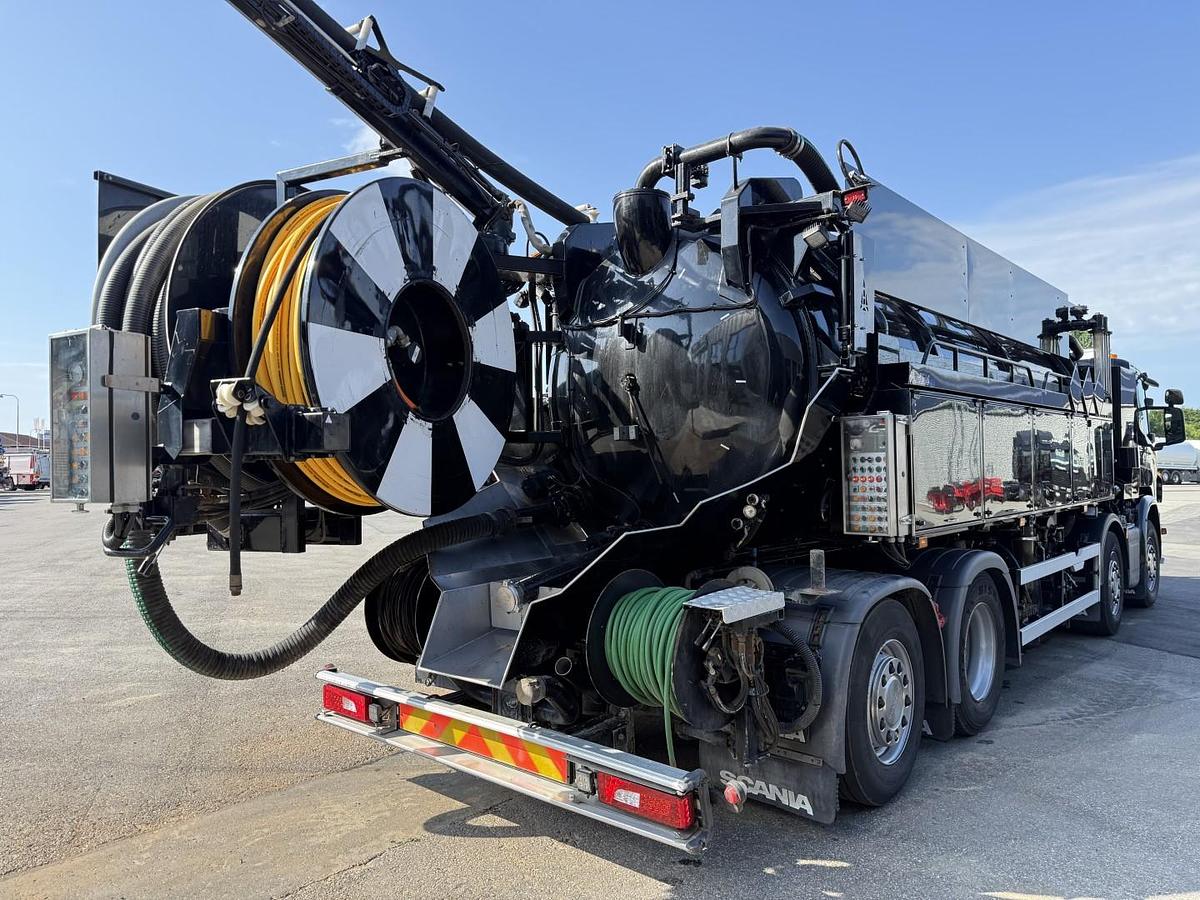 Meget god Scania P450 8x2*6 Hvidtved Larsen FlexLine 414 ADR