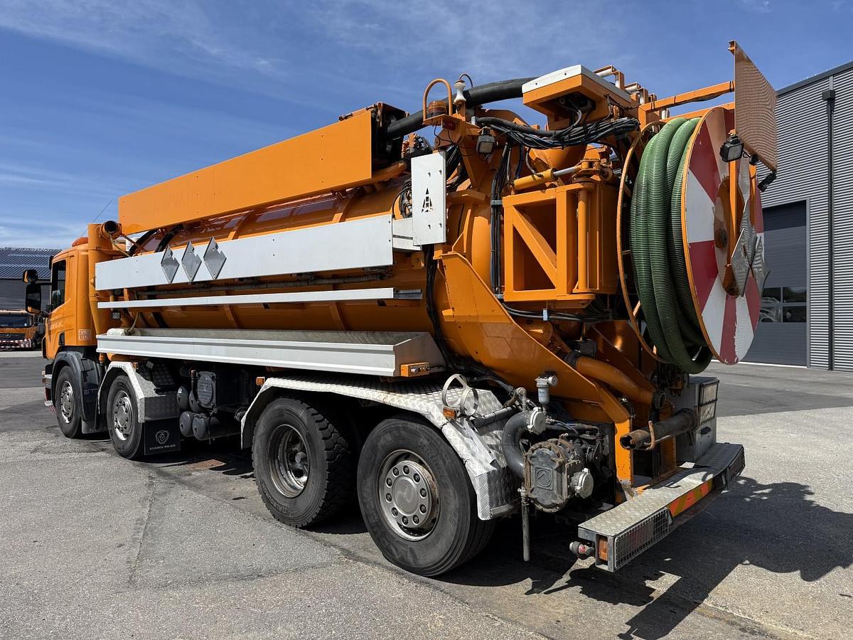 God Scania P380 8x2*6 Hvidtved Larsen Flexline 414