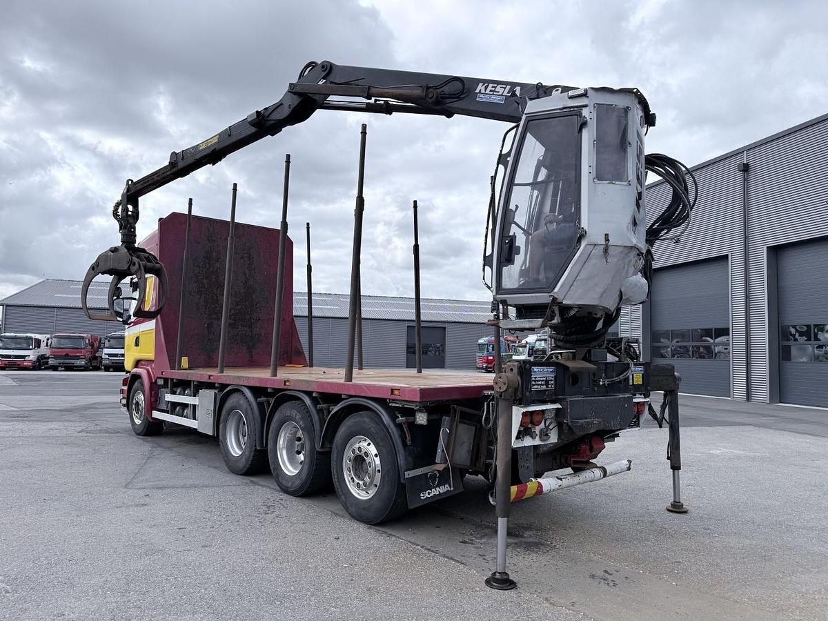God Scania R580 8x4*4 Kesla 21127