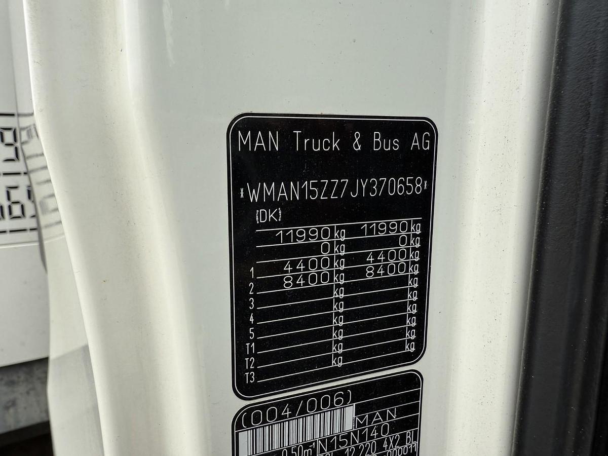 Meget god MAN TGL 12.220 4x2 Euro 6 Lukket kasse