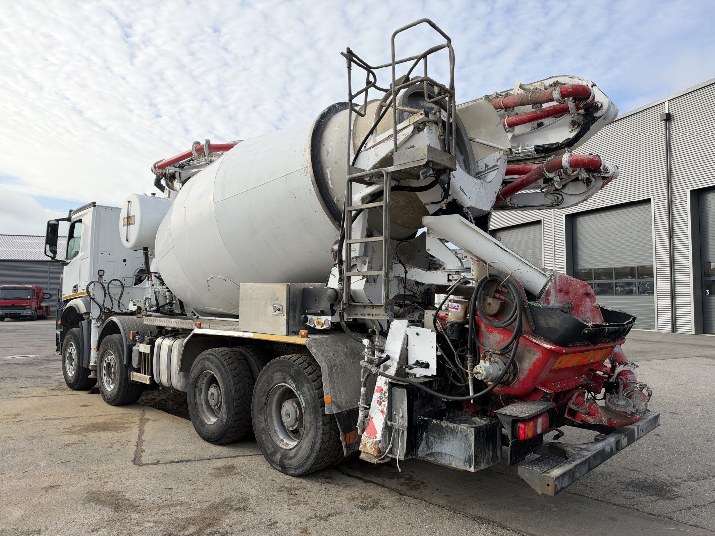 God 2015 Mercedes Arocs 3251 8x4 CIFA Magnum MK 28,4 L Pumi
