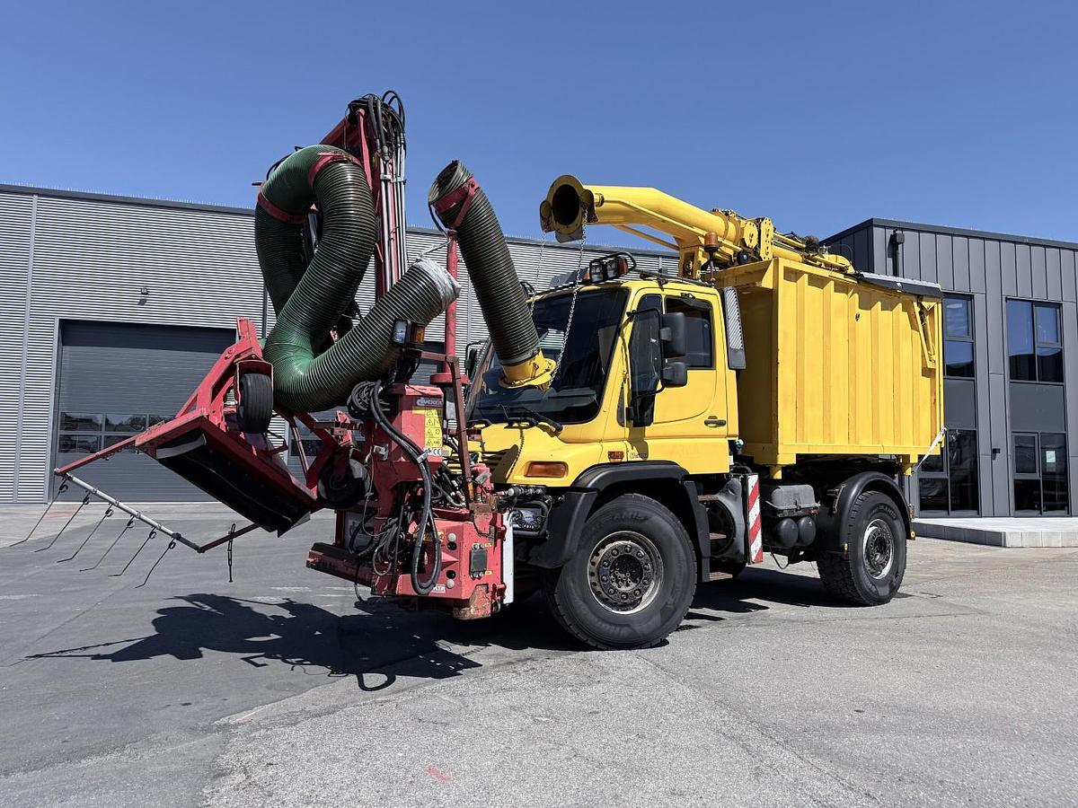 God Unimog U500 4x4 / Dücker Tip / Sug / Slagleklipper