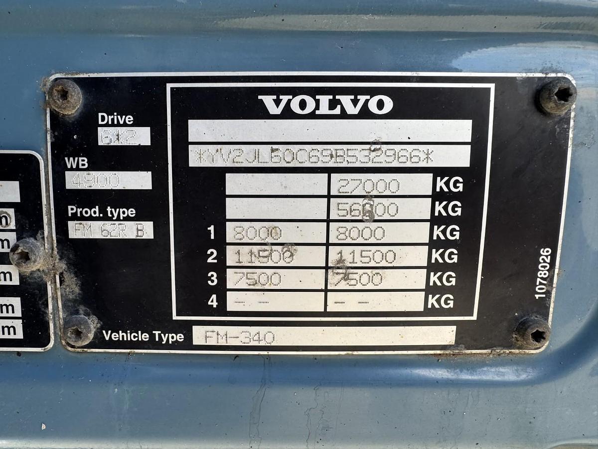 God 2009 Volvo FM340 6x2*4 Hejs / Palfinger Epsilon 150Z96 (2012)