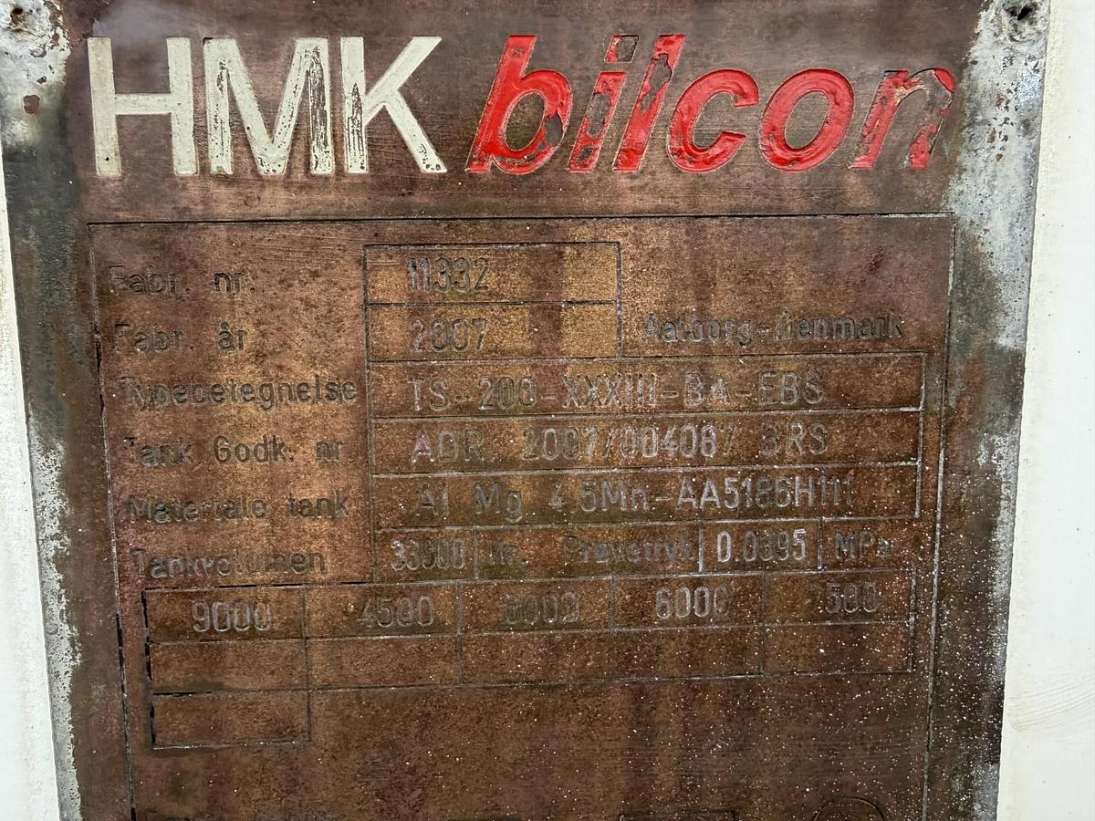 God 2007 HMK Bilcon TS2 33.000 l. ADR