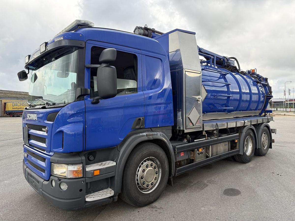 God 2011 Scania P420 6x2*4 Eur-Mark PKI 12.1A Rustfri Euro 5