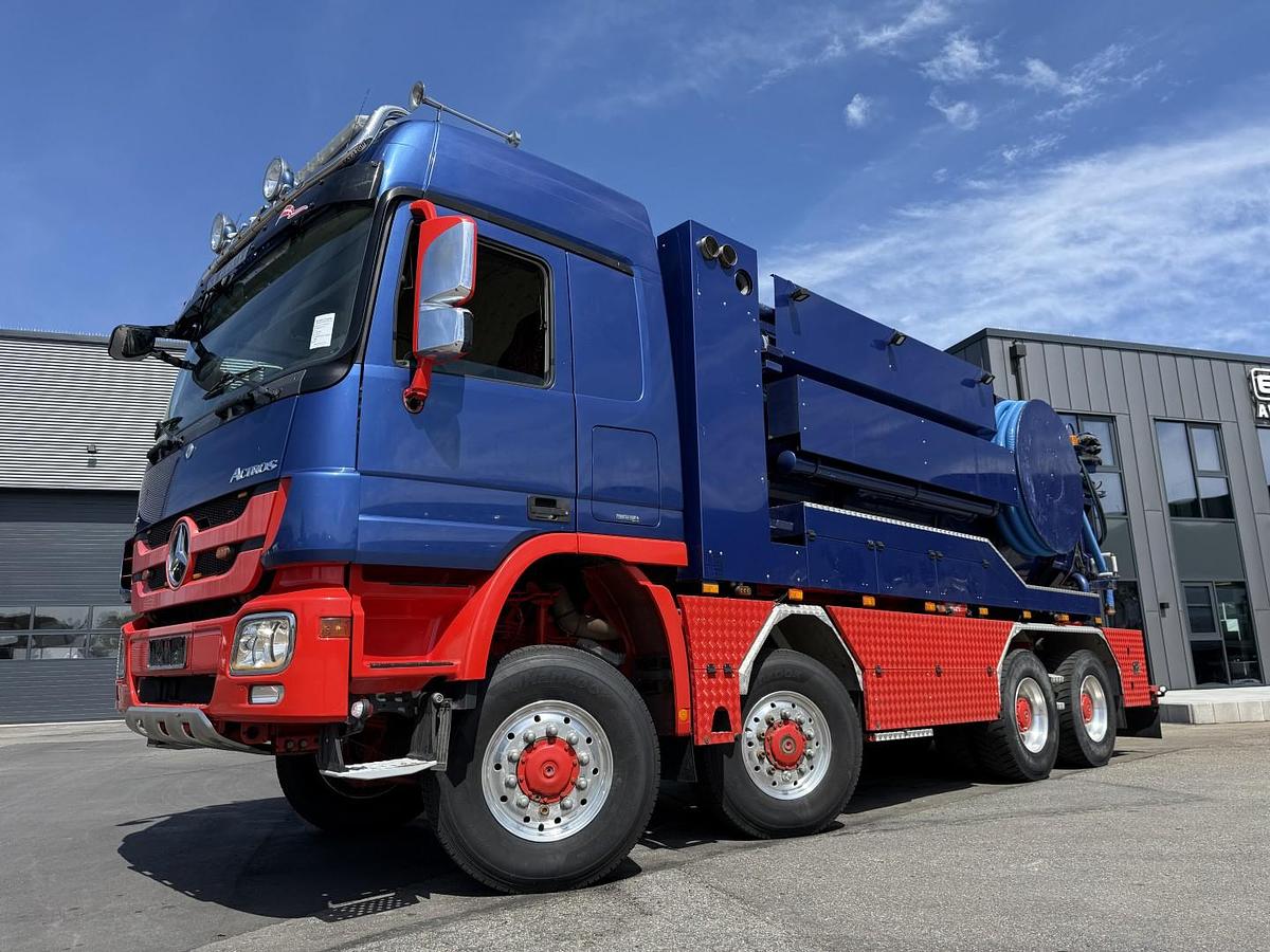Meget god Mercedes Actros 4151 V8 8x8 Hvidtved Larsen RECycler 410