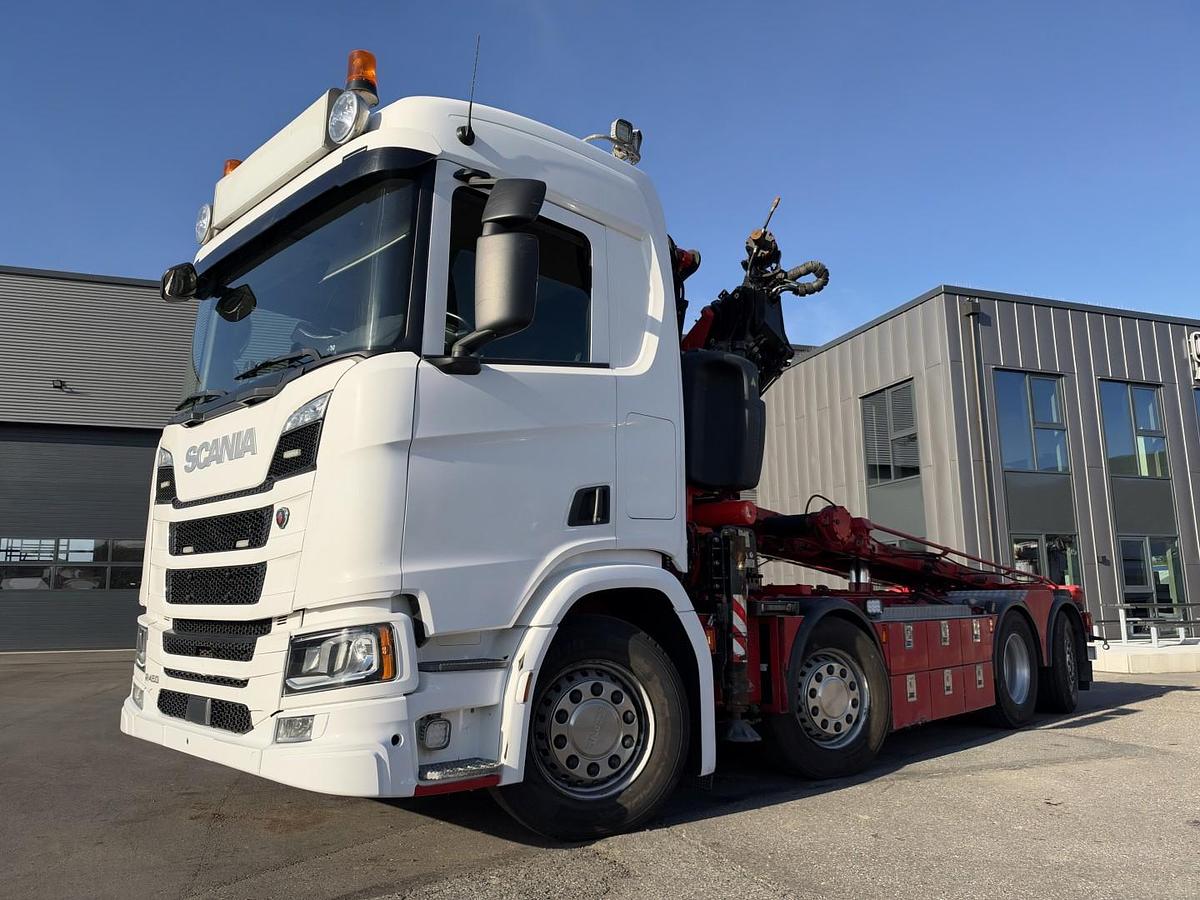 God 2018 Scania R450 8x2*6 Fassi F245A wirehejs