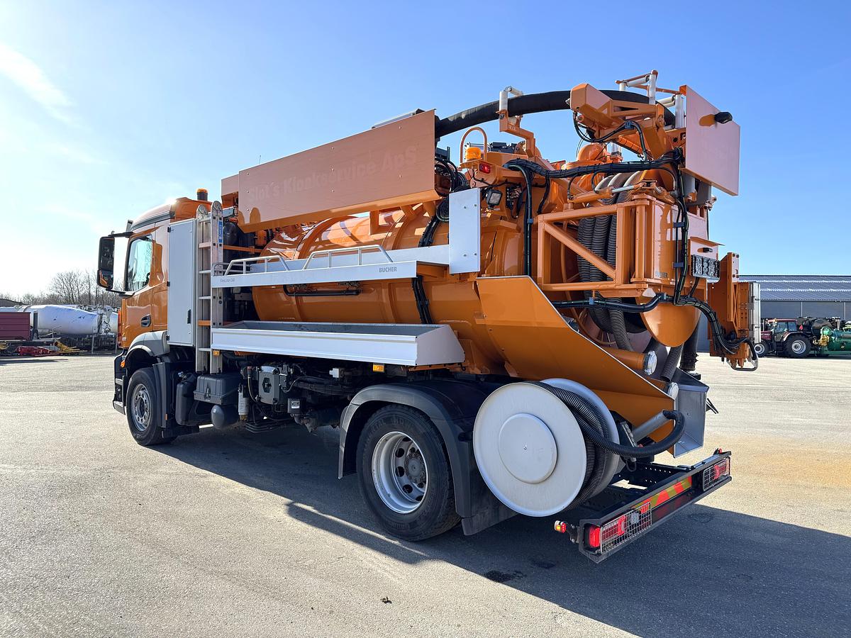 Meget god Mercedes Actros 1833 4x2 Bucher FlexLine C60