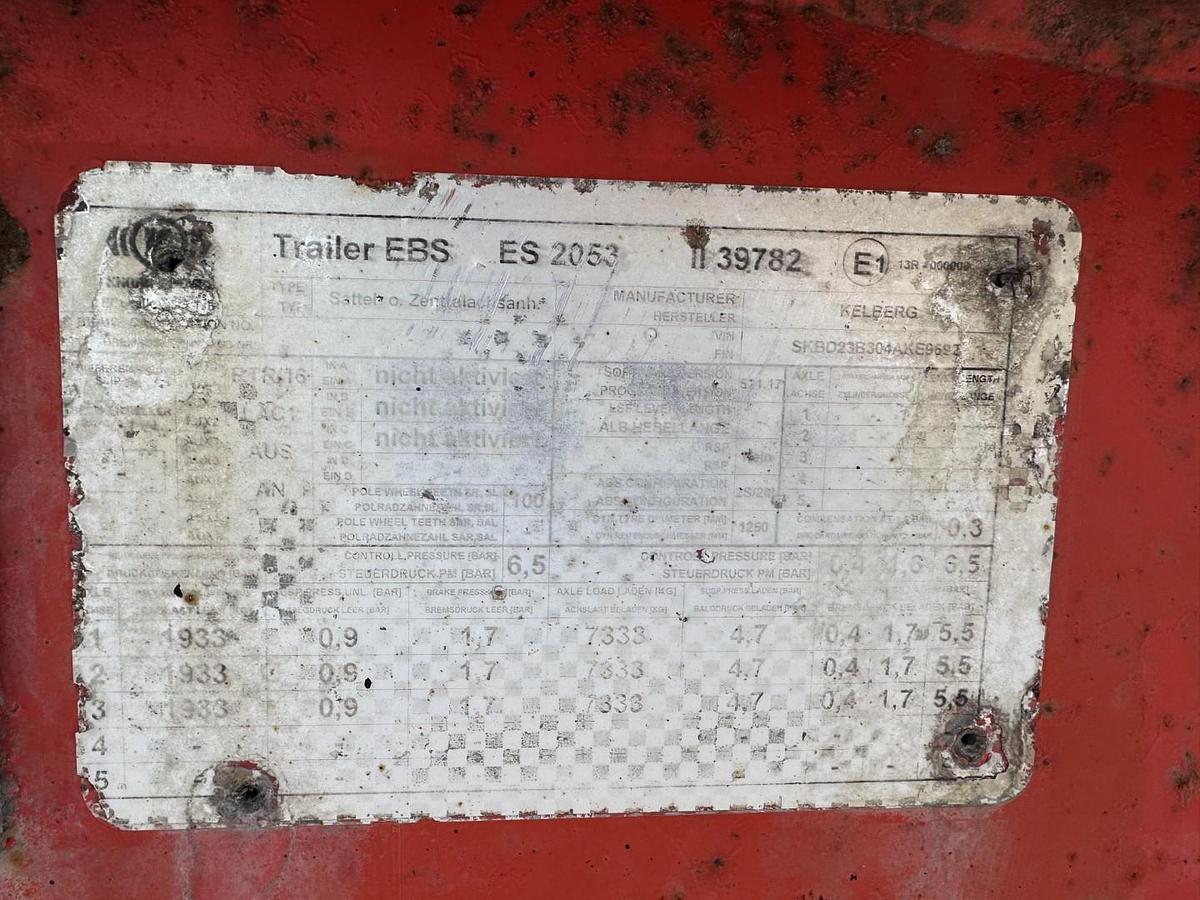 God Kel-Berg 3 akslet asfalt tipkærre