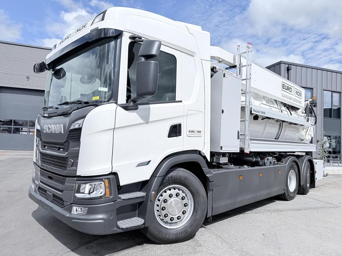 Meget god 2026 Scania G 420 B6x2*4NB Bucher FlexLine CM100