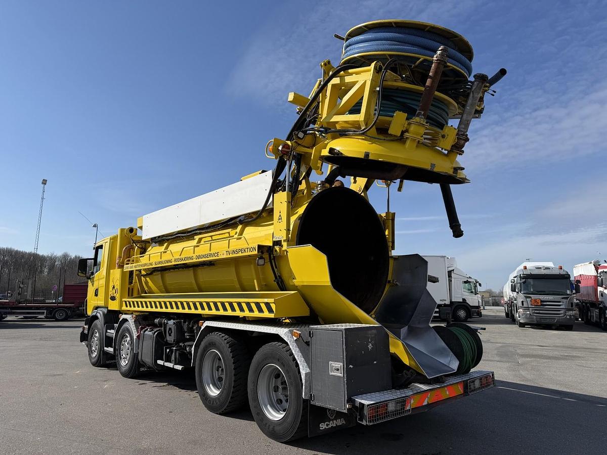 God 2013 Scania G480 8x4 Hvidtved Larsen Flexline 413 Euro 5