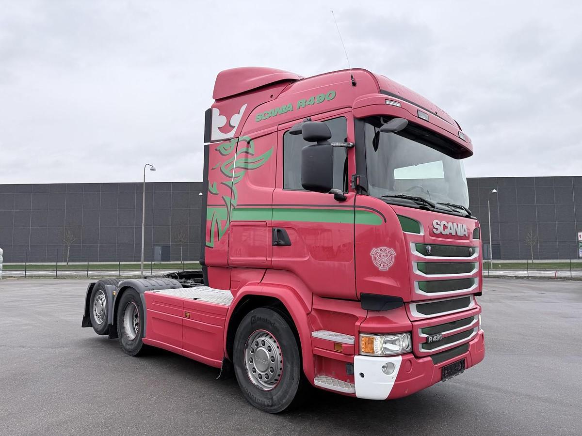 God 2015 Scania R490 6x2 Highline Hydraulik Euro 6